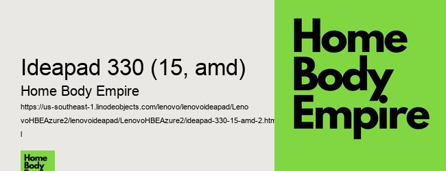 ideapad 330 (15, amd)