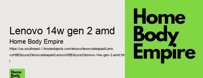 lenovo 14w gen 2 amd