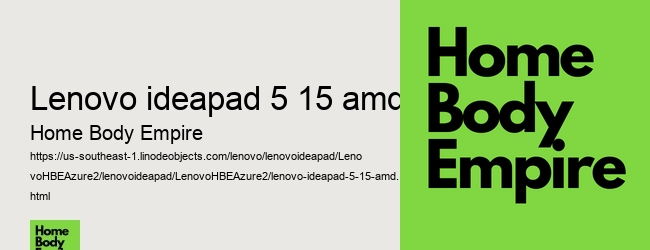 lenovo ideapad 5 15 amd