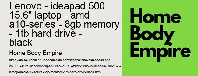 lenovo - ideapad 500 15.6