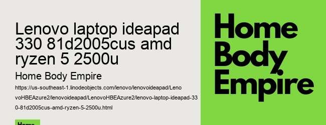 lenovo laptop ideapad 330 81d2005cus amd ryzen 5 2500u