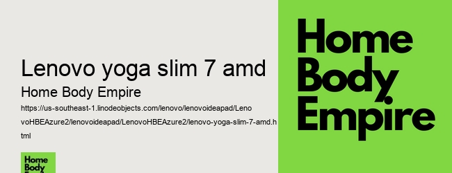 lenovo yoga slim 7 amd