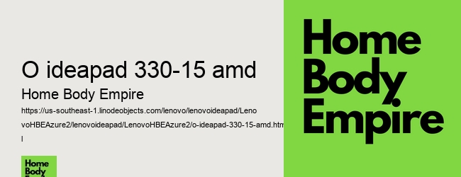 o ideapad 330-15 amd