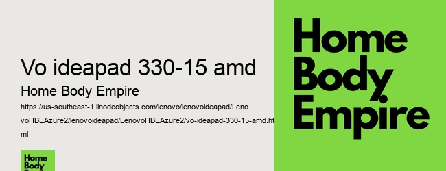 vo ideapad 330-15 amd