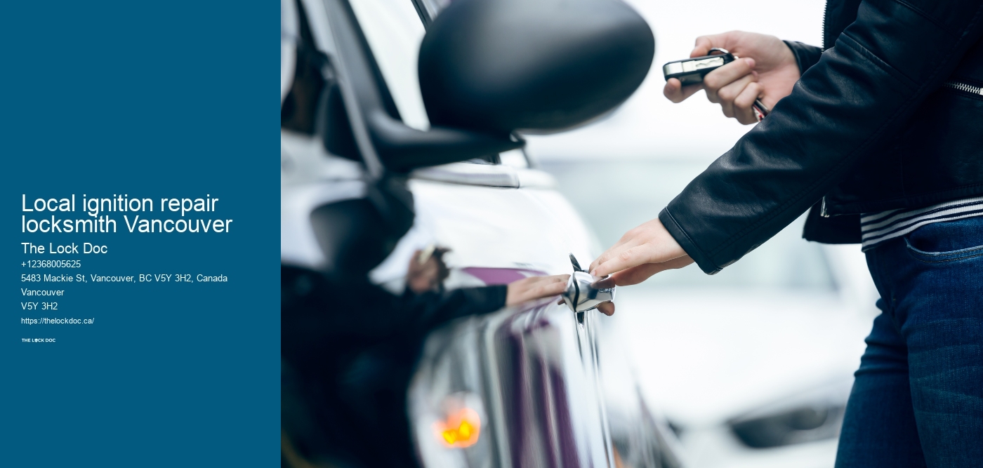 Local ignition repair locksmith Vancouver