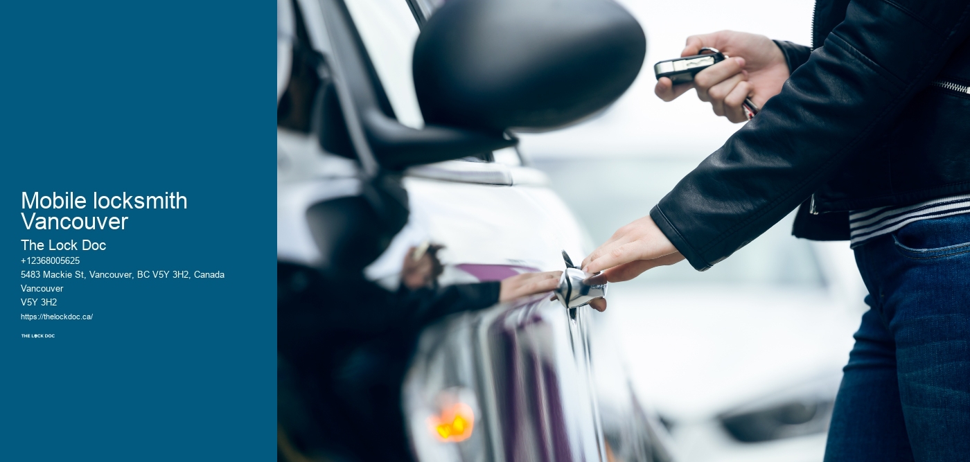 Mobile locksmith Vancouver