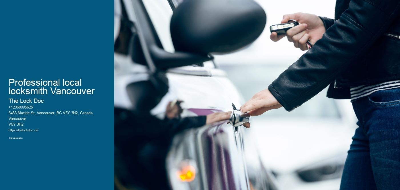 Professional local locksmith Vancouver