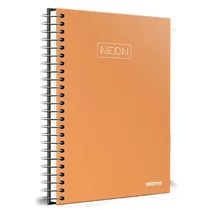 Caderno Universitário Alamo Neon Laranja