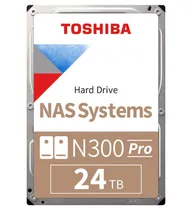 HD 24TB Toshiba SATA3 7200RPM N300 Pro Nas HDDWG82EXZSTB
