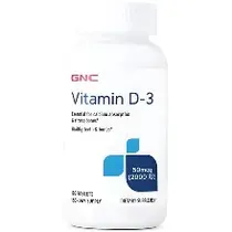 GNC Vitamina D-3 50MCG 2000IU 180 Cap