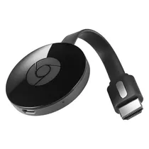 Google Chromecast 2ª Geração GA3A00131 Full HD Wifi Chrome Os - Preto (Sem Garantia)