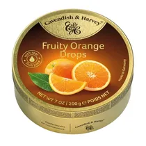 Caramelos Cavendish & Harvey Fruity Orange Drops 200G