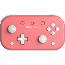Controle 8BITDO Lite 2 Bluetooth para Nintendo Switch - Pink