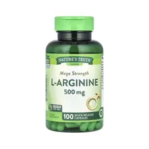 Vitamina Nature's Truth L-Arginine 500MG 100 Cápsulas
