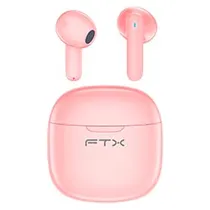 Fone de Ouvido FTX E68-PK Enc TWS Bluetooth - Rosa