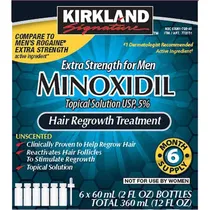 Minoxidil Solucion Topica Klirkland 6 X 60ML