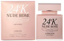 Perfume Lonkoom 24K Nude Rose Edp 100ML - Feminino