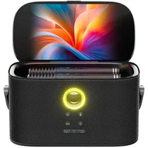 Joog Speaker Shell S2 Karaoke/Pantalla 8"/2X Microfono 140W Black