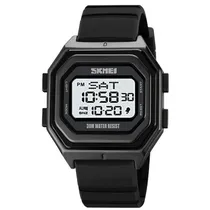 Relógio Masculino Digital Skmei 1875 BKWT (Preto e Branco)