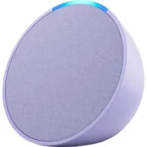 Smart Speaker Amazon Echo Pop C2H4R9 com Wi-Fi e Bluetooth - Lavender Bloom