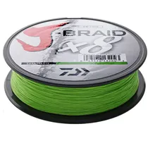 Daiwa Linea J-Braid X8 15LB 135MM 0.19MM Chartreuse Verde