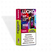 Waka Degustacion Vaper Blast 36000PUFFS Strawberry Grape Fusion Blast