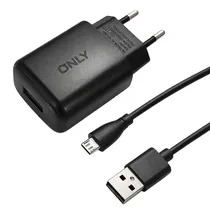 Carregador Only MOD430-Rush - 24W - USB/Micro USB - Carga Rápida - com Cabo - Preto