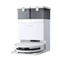 Robô Aspirador Ecovacs Deebot T50 Pro Omni DDX67 - Recarregável - Bivolt - Branco