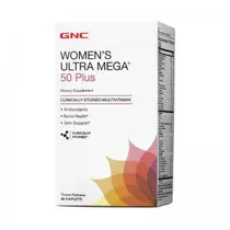 Multivitaminico GNC Ultra Mega Women’s 50 Plus 60 Capsulas