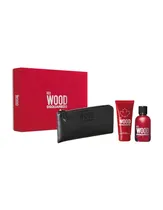 Kit DSQUARED2 Red Wood Gift ,B&s Gel 100ML + Edt F 100ML