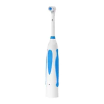 Escova de Dentes Elétrica More Fitness MF-ET006 - 6000RPM - Recarregável - 110V/60HZ - Branco e Azul