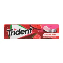 Chiclete Trident Americano Morango Sem Açúcar 13.5G