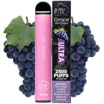 Vape Descartável Fume Ultra 2500 Puffs com 5% Nicotina - Grape