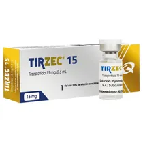 Tirzepatida Tirzec 15MG 1 Ampola de 2ML - 4 Doses 0.5ML Cada