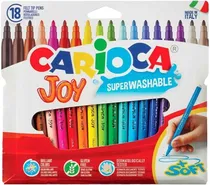 Marcador Carioca Joy Superwashable - 40555 (18 Cores)