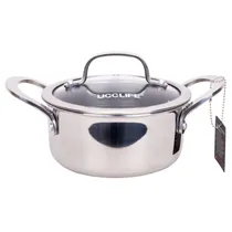 Panela de Aço Inoxidável Ucc Life de 16 CM