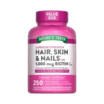 Vitaminas Nature's Truth Hair, Skin & Nails 5000 MCG 250 Softgels