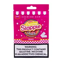 Chiclete Goma Mastigável Chewing Slapple 2MG com 20 Unidades - Peach