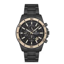 Relogio Analógico Masculino Daniel Klein DK.1.12737-4 Exclusive Gents / Pulseira de Aço Inoxidável - Preto/Dourado