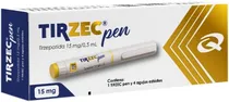 Tirzec Pen Tirzepatida 15MG/0,5ML (1 Caneta e 4 Agulhas Estéreis)