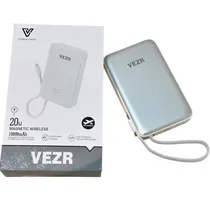 Carregador Portátil Vezr 10000MAH VP04 20W Branco