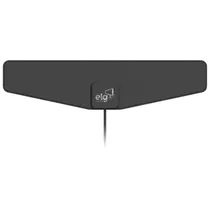 Antena Digital para TV Elg HDTV-SLIM50 - Interno - HDTV/VHF/Uhf - Preto