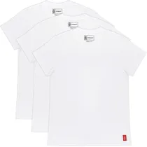 Camiseta Hydrant TH00009 Branca - Masculina (3 Unidades)