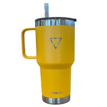 Hydrate Vaso 725307 c/Pajita 887ML Amarillo Sol