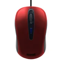 Mouse para PC Maxell MOWR-101 - USB Optical - Vermelho