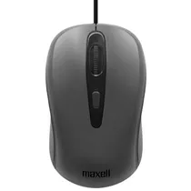 Mouse para PC Maxell MOWR-101 - USB Optical - Cinza