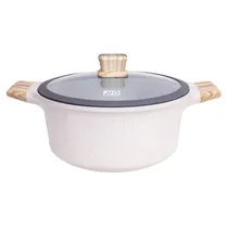 Panela A Indução Jio Antiaderente 5.9L 26CM Beige