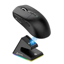 Mouse Attack Shark X6 1K 49G/PAW3395 Preto c/Base