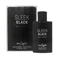 Perfume Instyle Sleek Black Pour Homme - Eau de Toilette - Masculino - 100ML