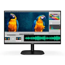 Monitor 27 AOC 27B2H2 27" Full HD (1920X1080), 100HZ, 4MS, Ips, 2XHDMI 1.4, , 1XCONECTOR de Audio, Preto